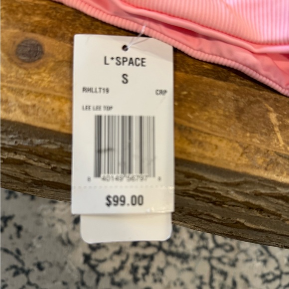 L*Space Bikini Set in Crystal Pink-Lee Lee Top and Sandy Bottom Classic. - Picture 10 of 12